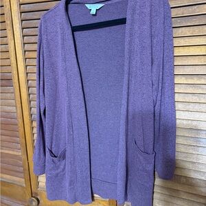 Market & Spruce Lavender Cardigan